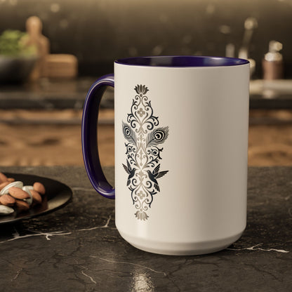 Hummingbird Soulmates - Colorful Mug