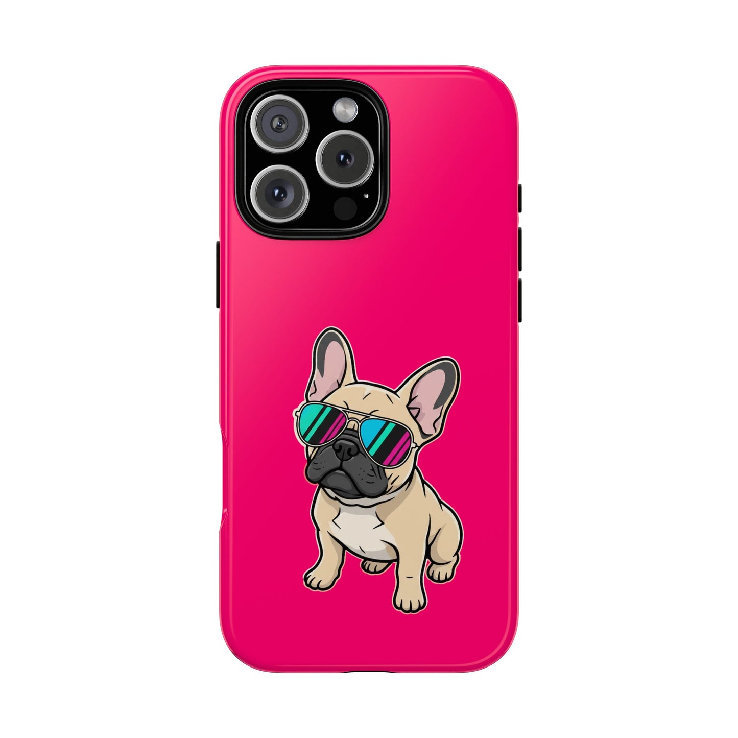 French Bulldog with Sunglasses - Phone Case