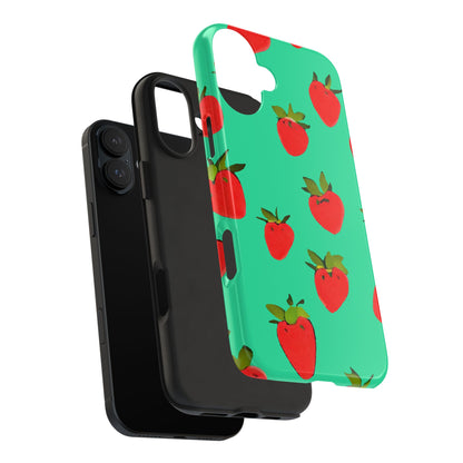 Strawberry Pattern - Phone Case