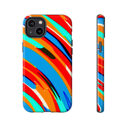 Abstract Color Swirl - Phone Case