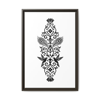 Hummingbird Soulmates - Framed Canvas