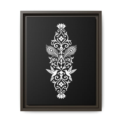 Hummingbird Soulmates - Framed Canvas