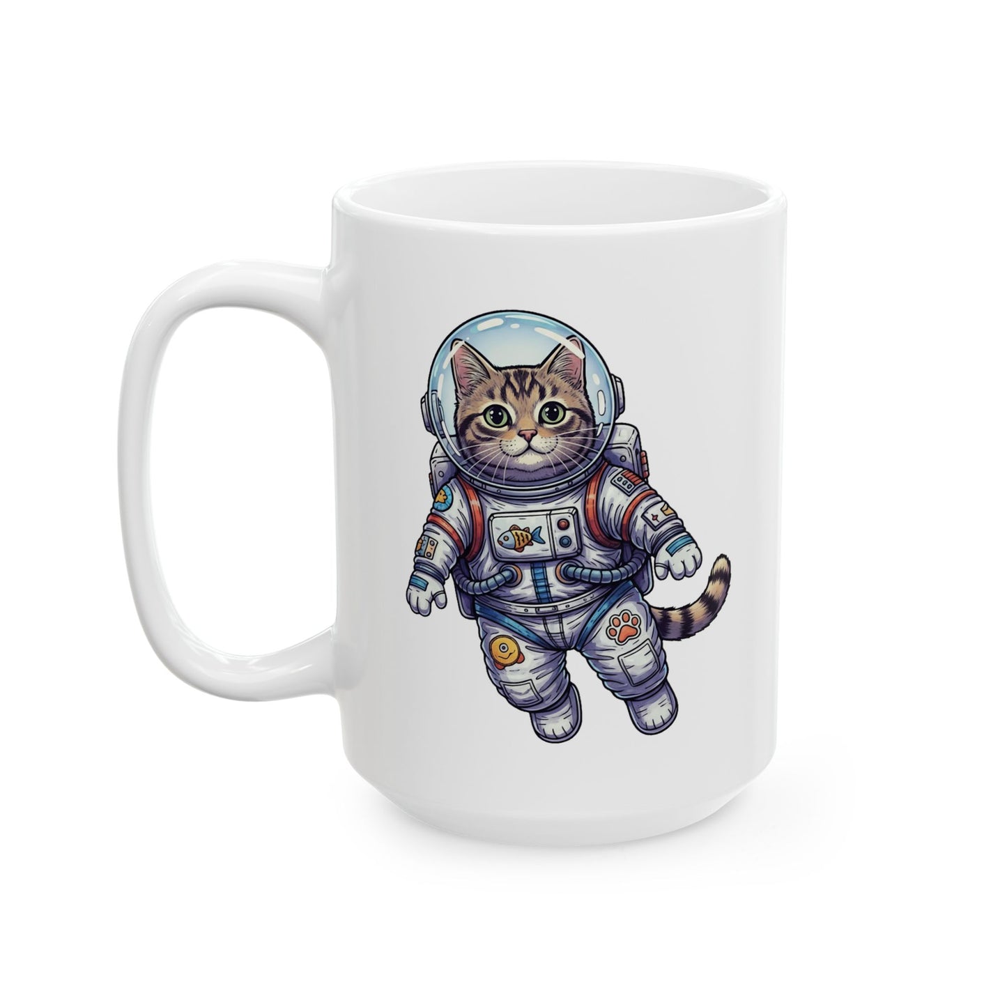 Astronaut Cat - Ceramic Mug