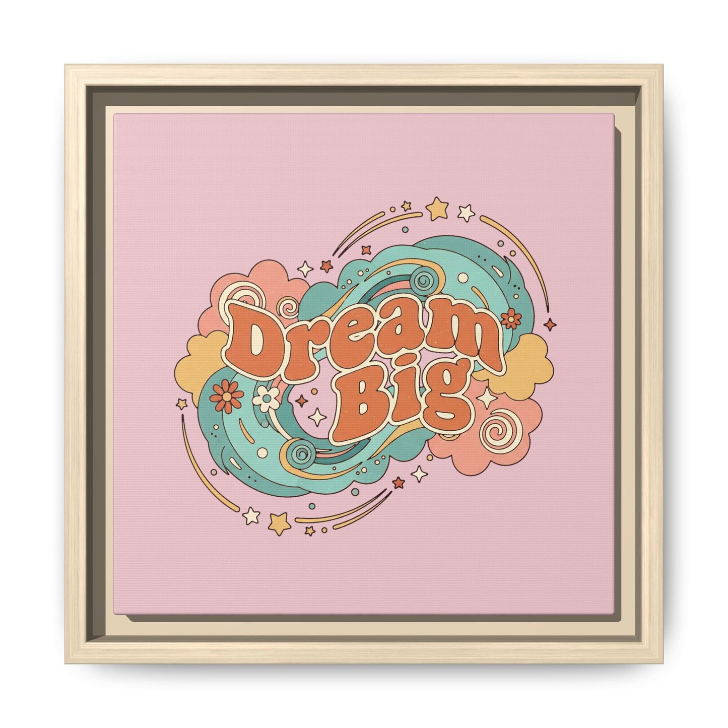 Dream Big - Framed Canvas
