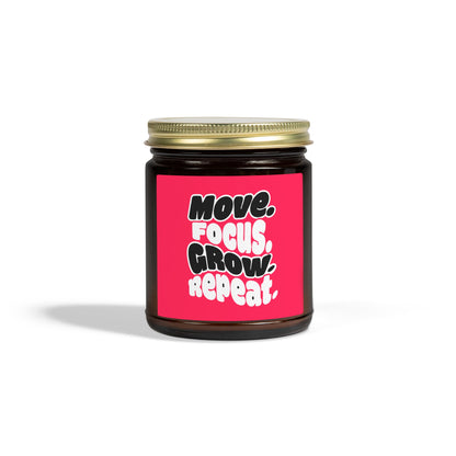 Move. Focus. Grow. Repeat. - Scented Candle