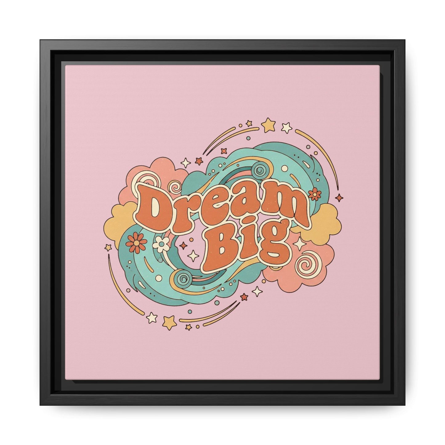 Dream Big - Framed Canvas