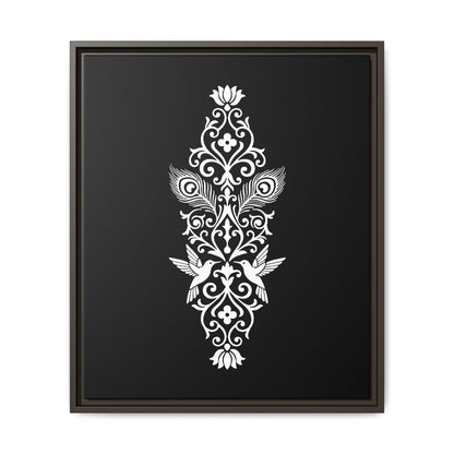 Hummingbird Soulmates - Framed Canvas