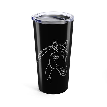 Horse Portrait Sketch - Tumbler
