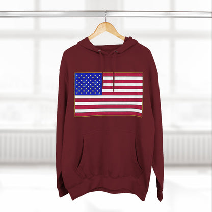New Glory American Flag (Gold Edge Edition) - Hoodie