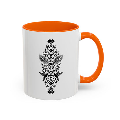 Hummingbird Soulmates - Color Accent Mug