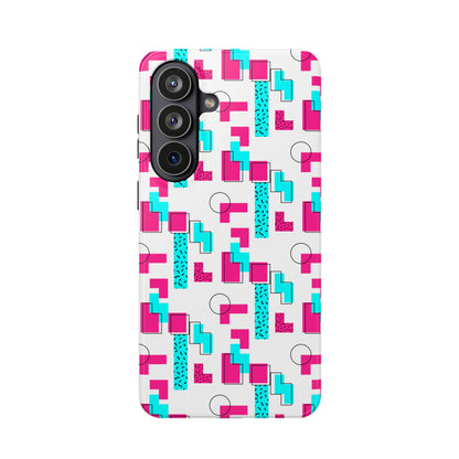 Retro Geometric Vibes - Magnetic Phone Case