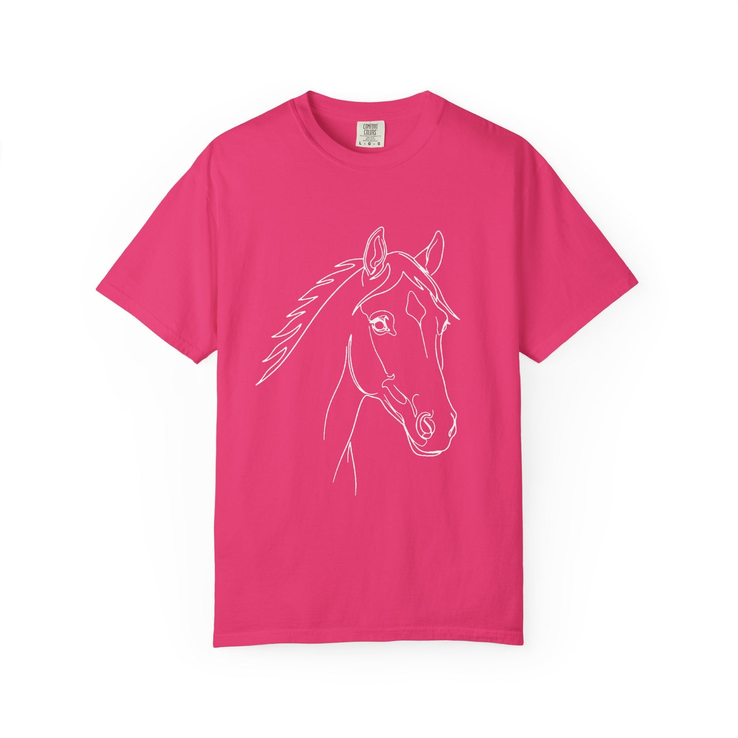Horse Portrait Sketch - T-Shirt
