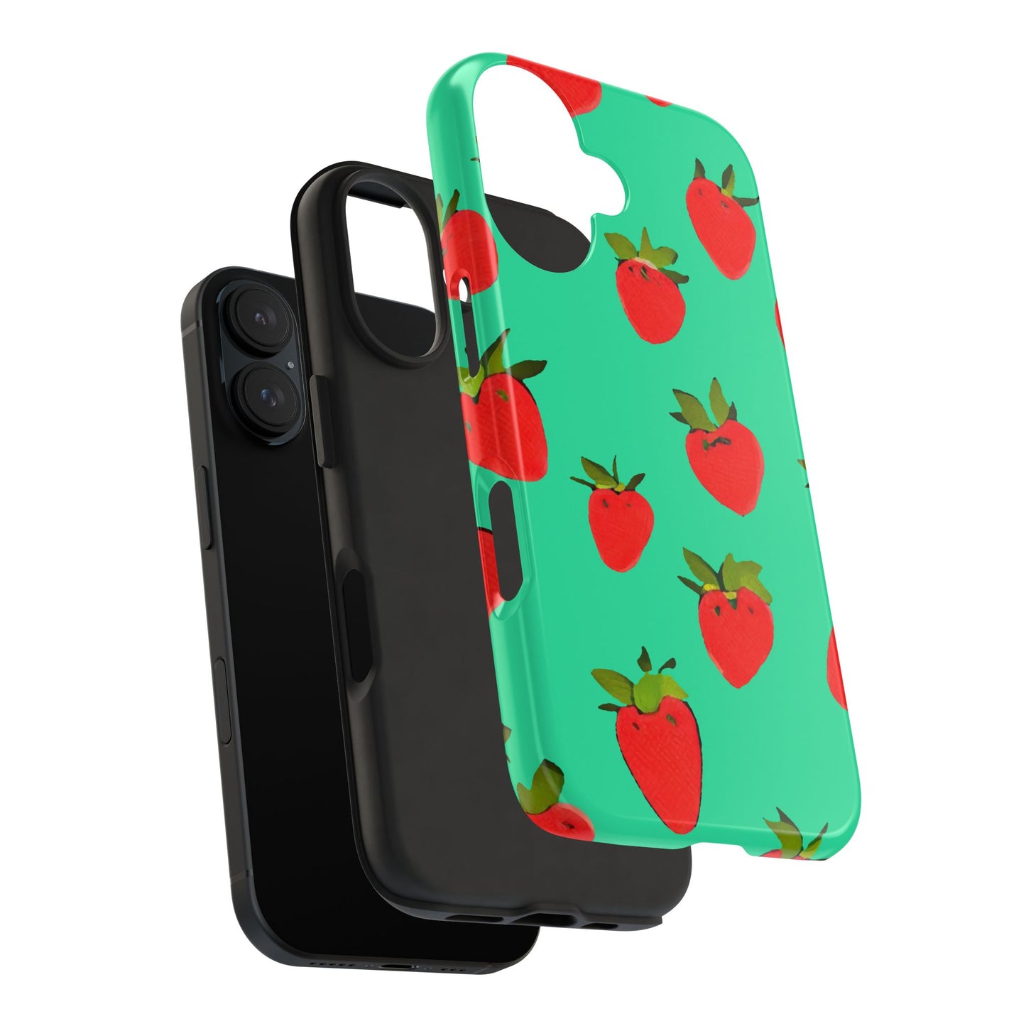 Strawberry Pattern - Phone Case