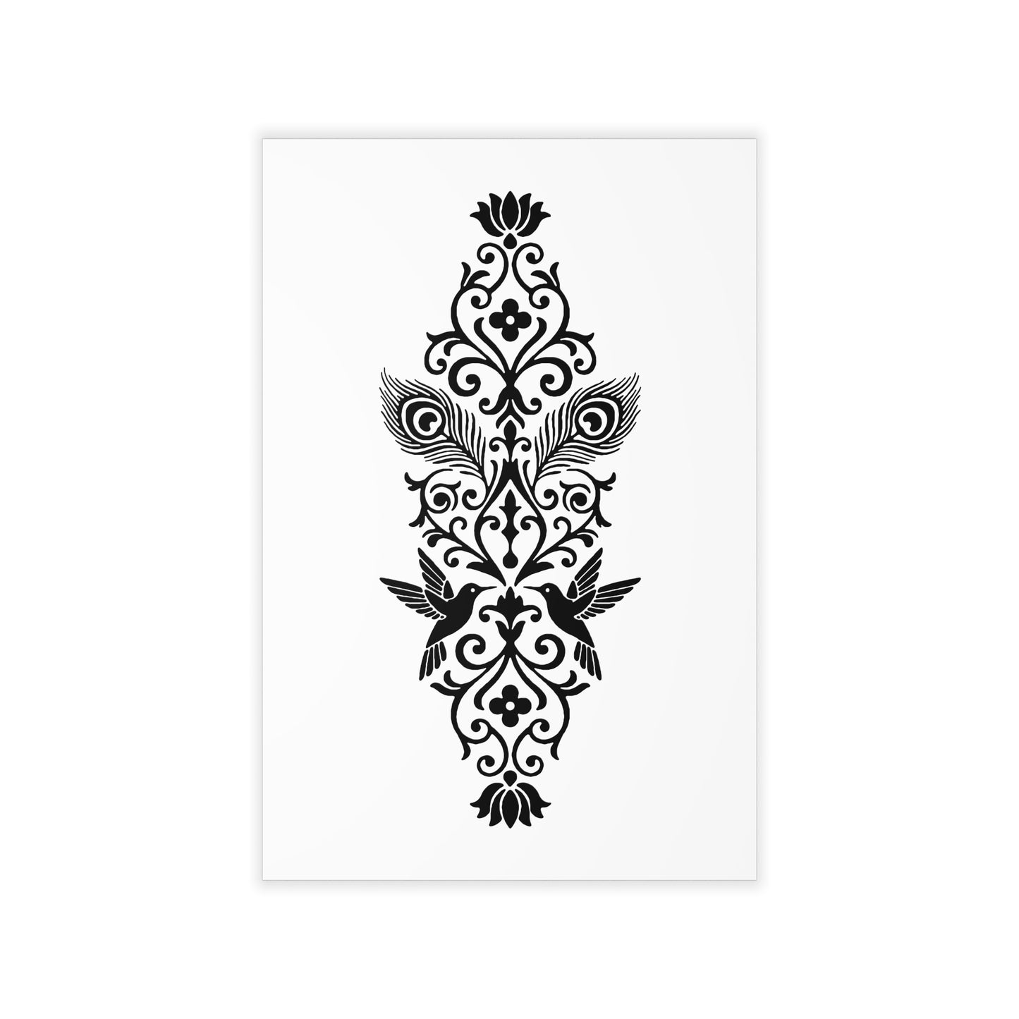 Hummingbird Soulmates - Wall Decal