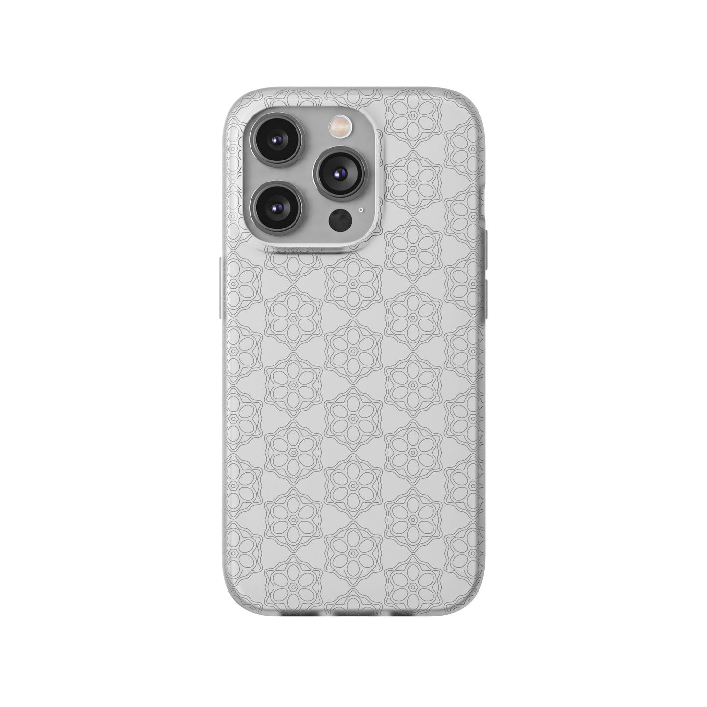 Elegant Geometric Phone Case, Stylish Flexi Case for Everyday Use, Slim Fit, Gift Idea, Trendy Accessory, Minimalist Design