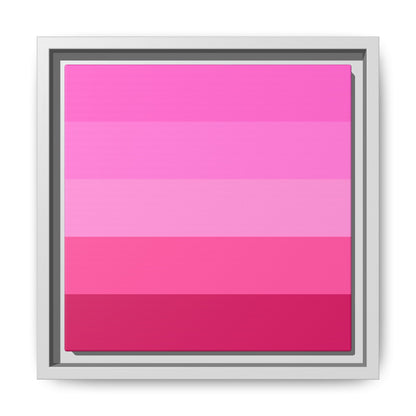 Valentine Rose Colors - Framed Canvas