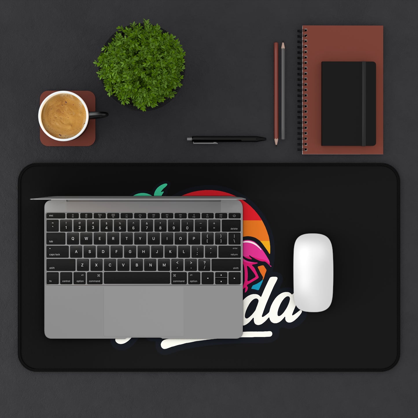 Florida Sunset Palm - Desk Mat