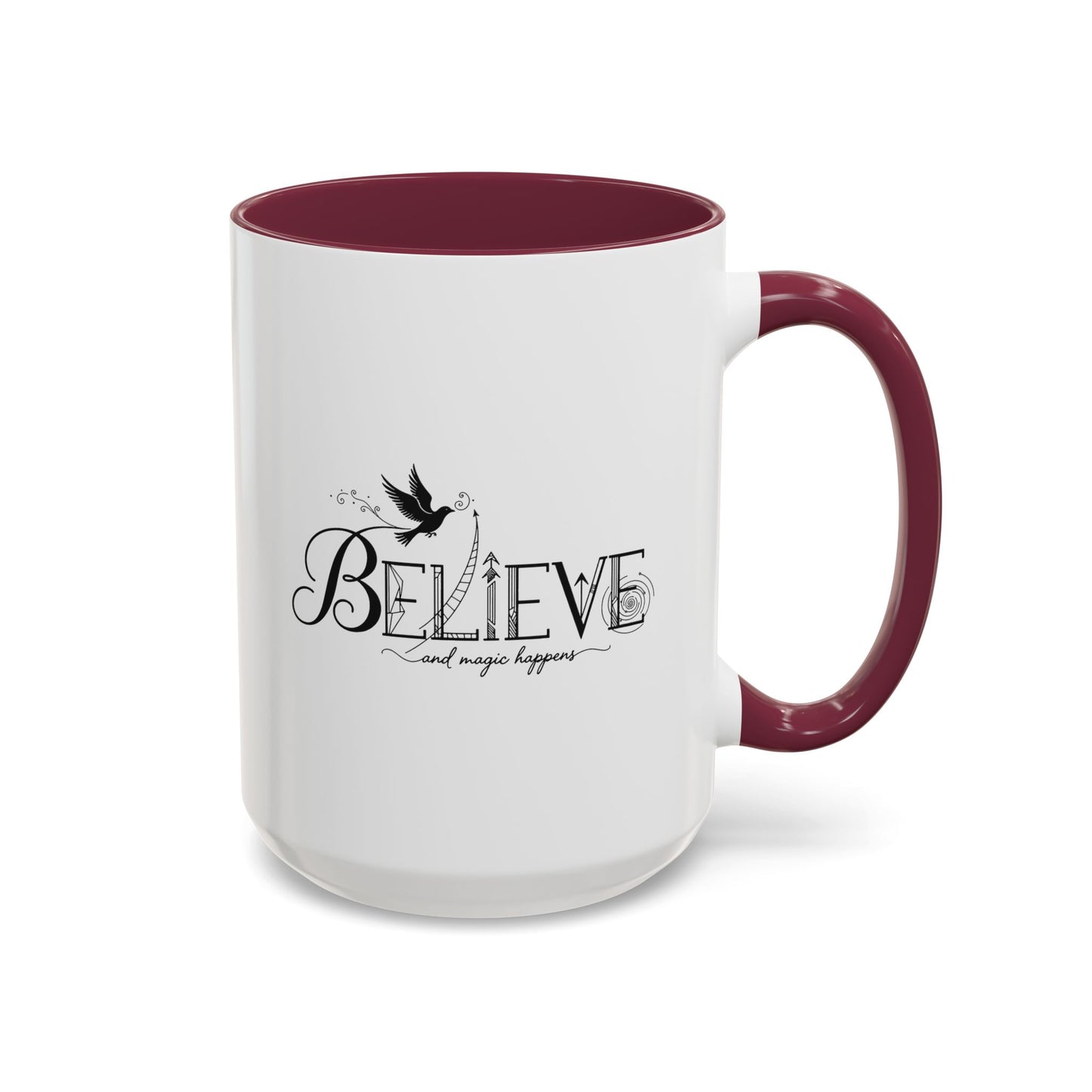 Believe and Magic Happens - Colorful Mug