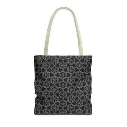 Chic Monochrome Tote Bag, Stylish Shopping, Travel, Everyday Use, Gift, Minimalist Decor