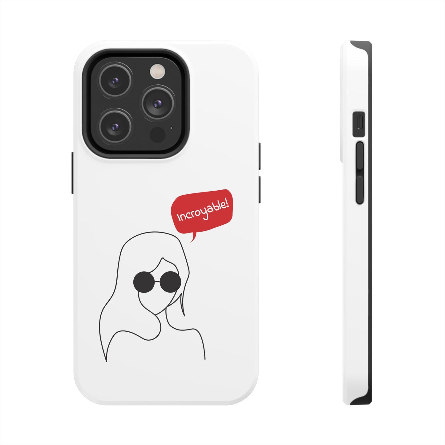 Incroyable Chic Girl - Phone Case