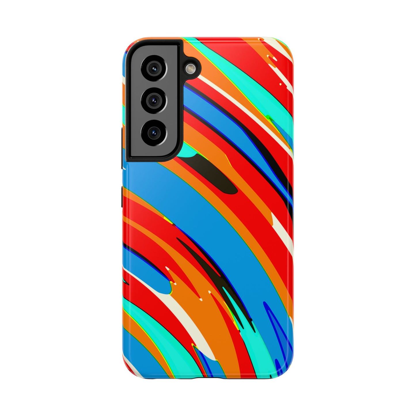 Abstract Rainbow Swirl Arc - Phone Case