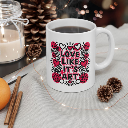 Love Like It's Art - Ceramic Mug
