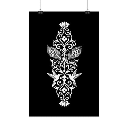 Hummingbird Soulmates - Rolled Poster