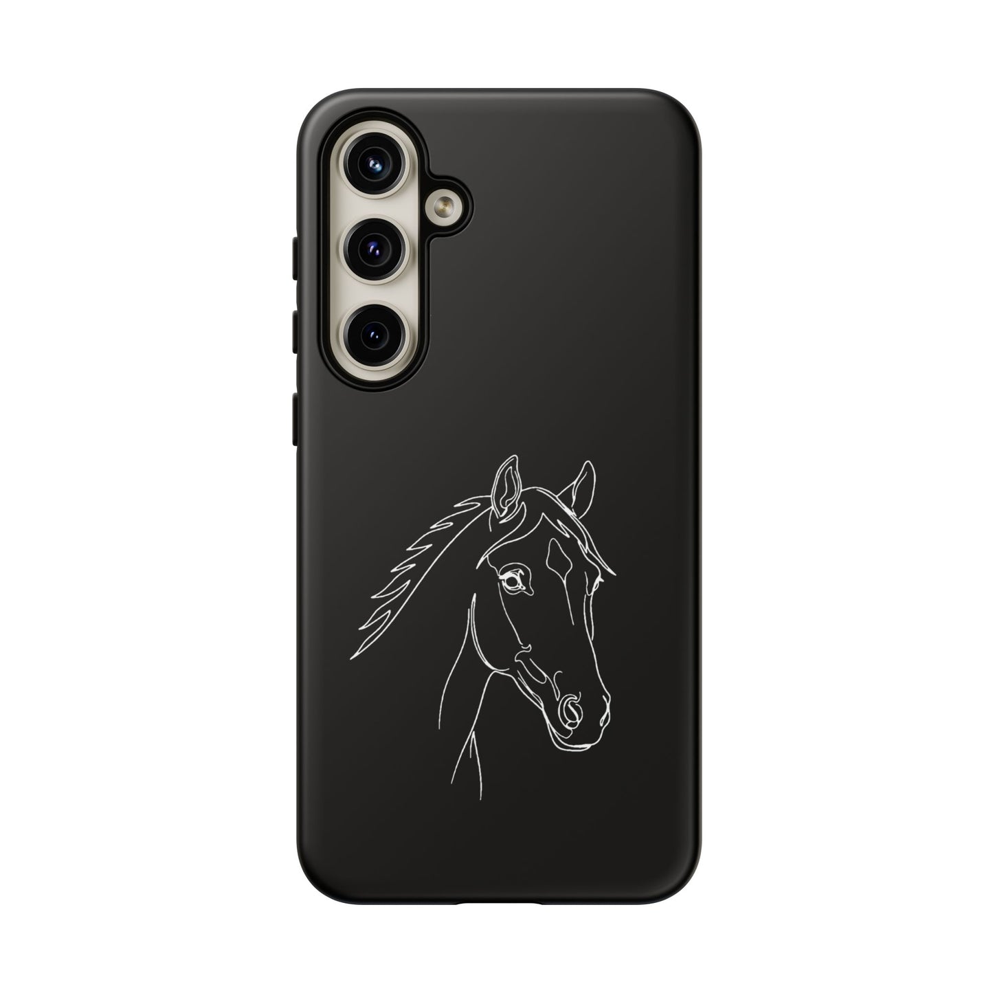 Horse Portrait Sketch - Tough Phone Case