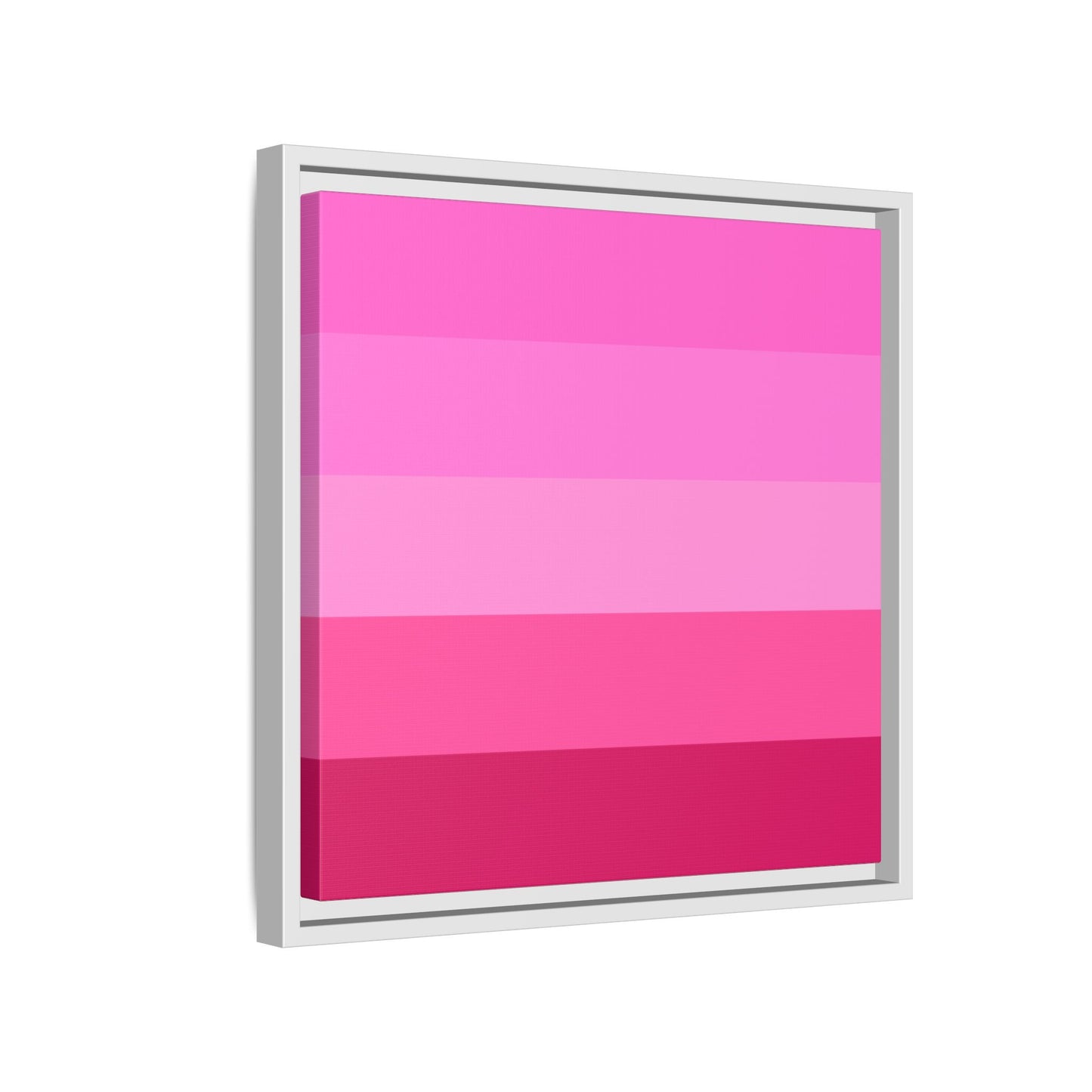 Valentine Rose Colors - Framed Canvas