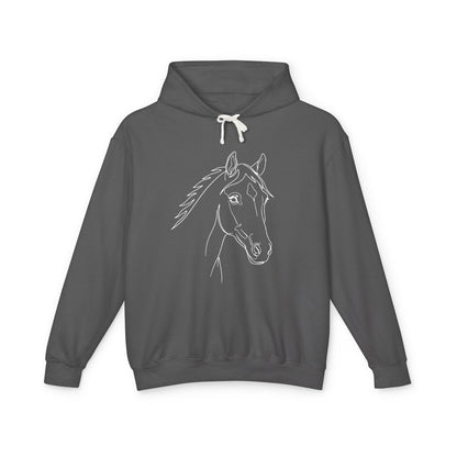 Horse Portrait Sketch - Hoodie
