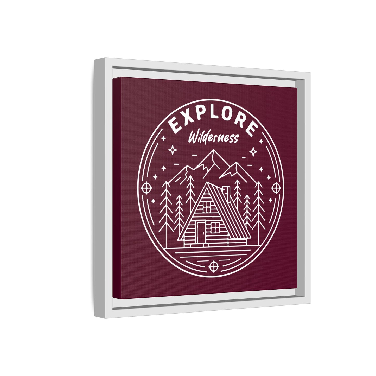 Explore Wilderness - Framed Canvas