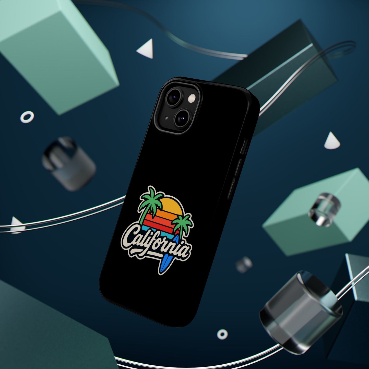 California Surf Vibes - Magnetic Phone Case