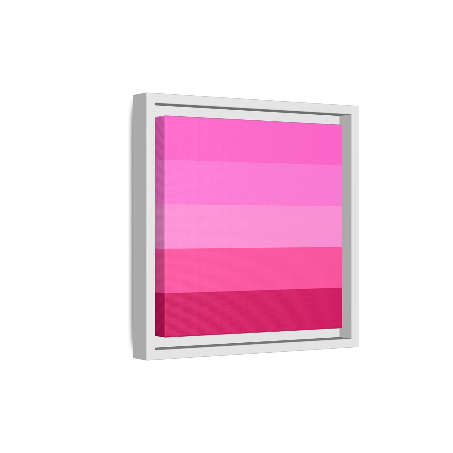 Valentine Rose Colors - Framed Canvas