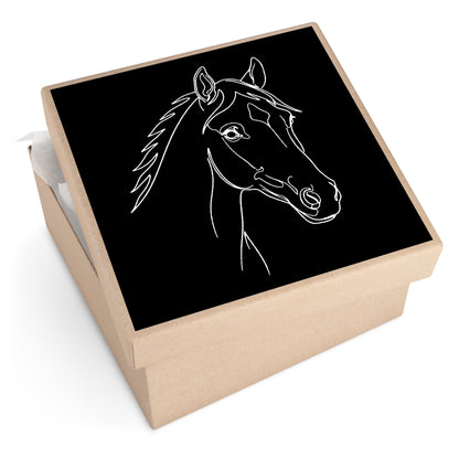 Horse Portrait Sketch - Sticker
