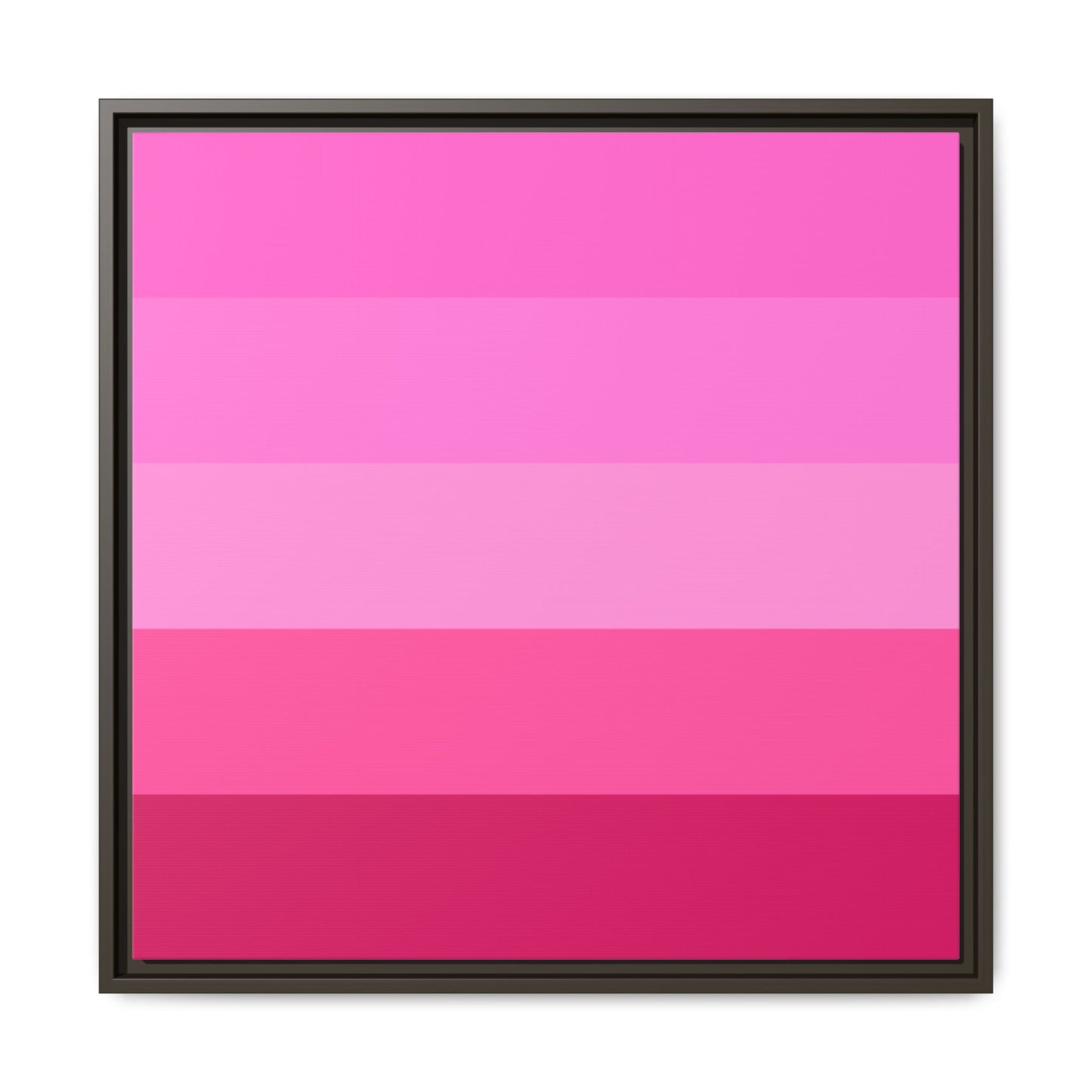 Valentine Rose Colors - Framed Canvas
