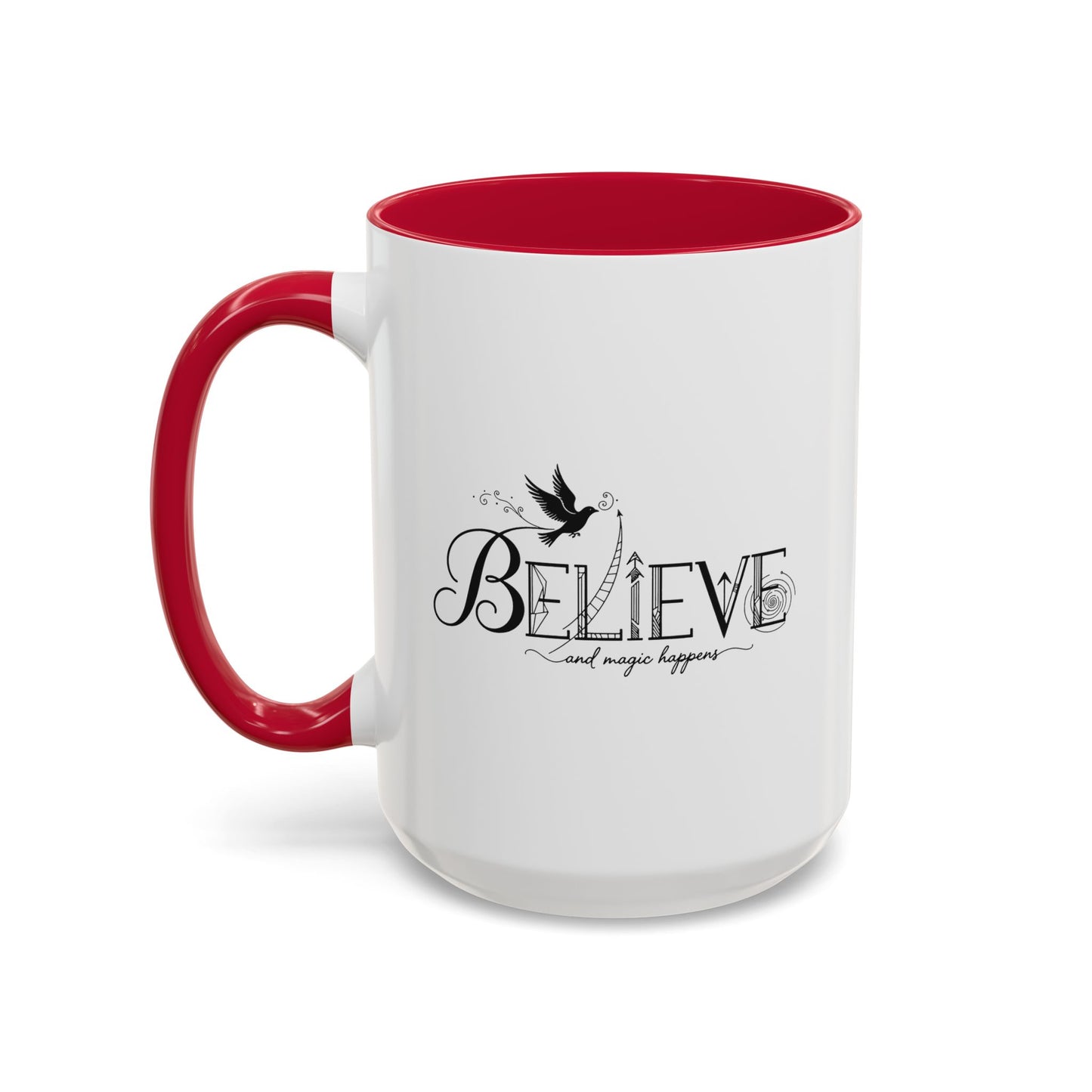 Believe and Magic Happens - Colorful Mug
