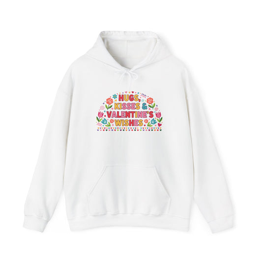 Hugs, Kisses & Valentine’s Wishes - Hoodie