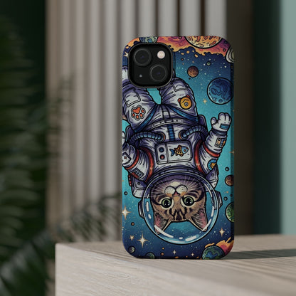 Astronaut Cat - Magnetic Phone Case