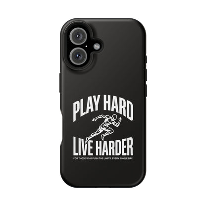 Play Hard / Live Harder - Magnetic Phone Case