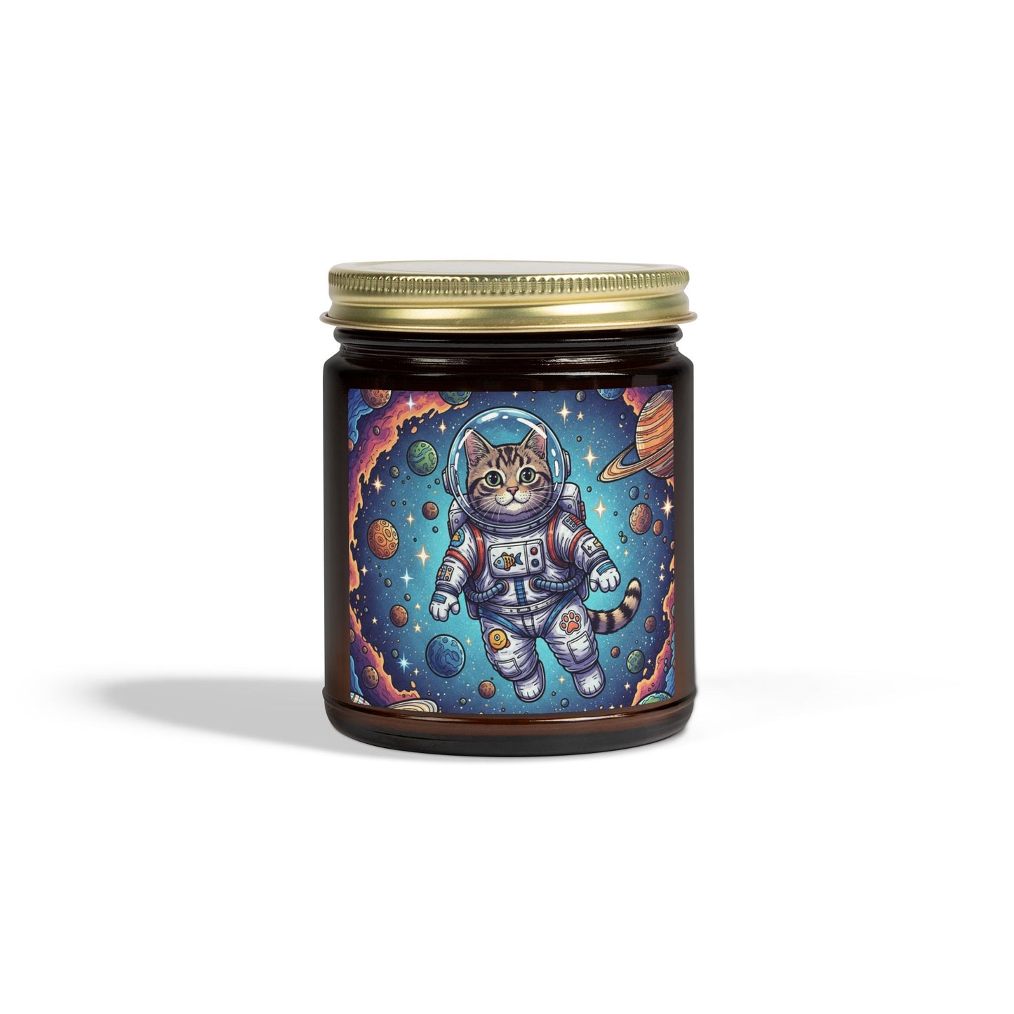 Astronaut Cat - Scented Candle