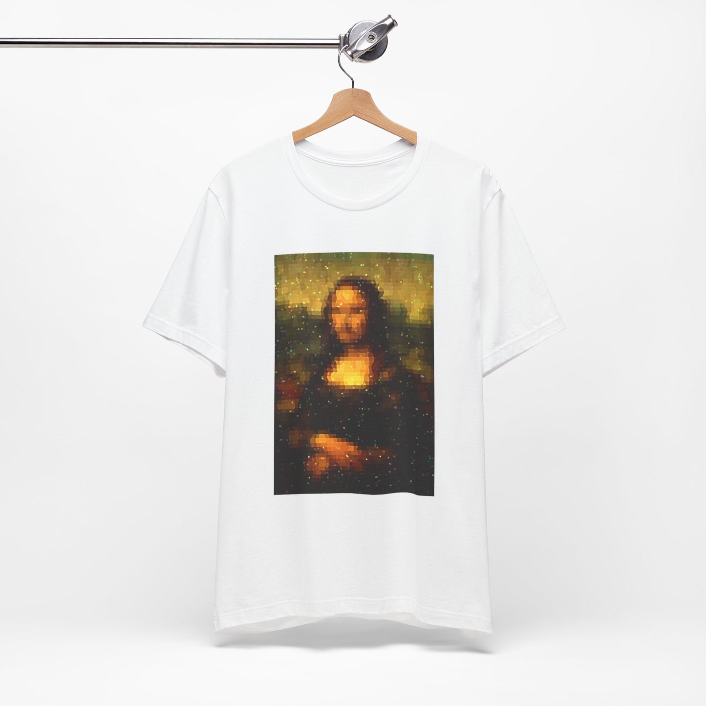 Pixel Muse — Silent Smile - T‑Shirt