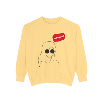 Incroyable Chic Girl - Sweatshirt