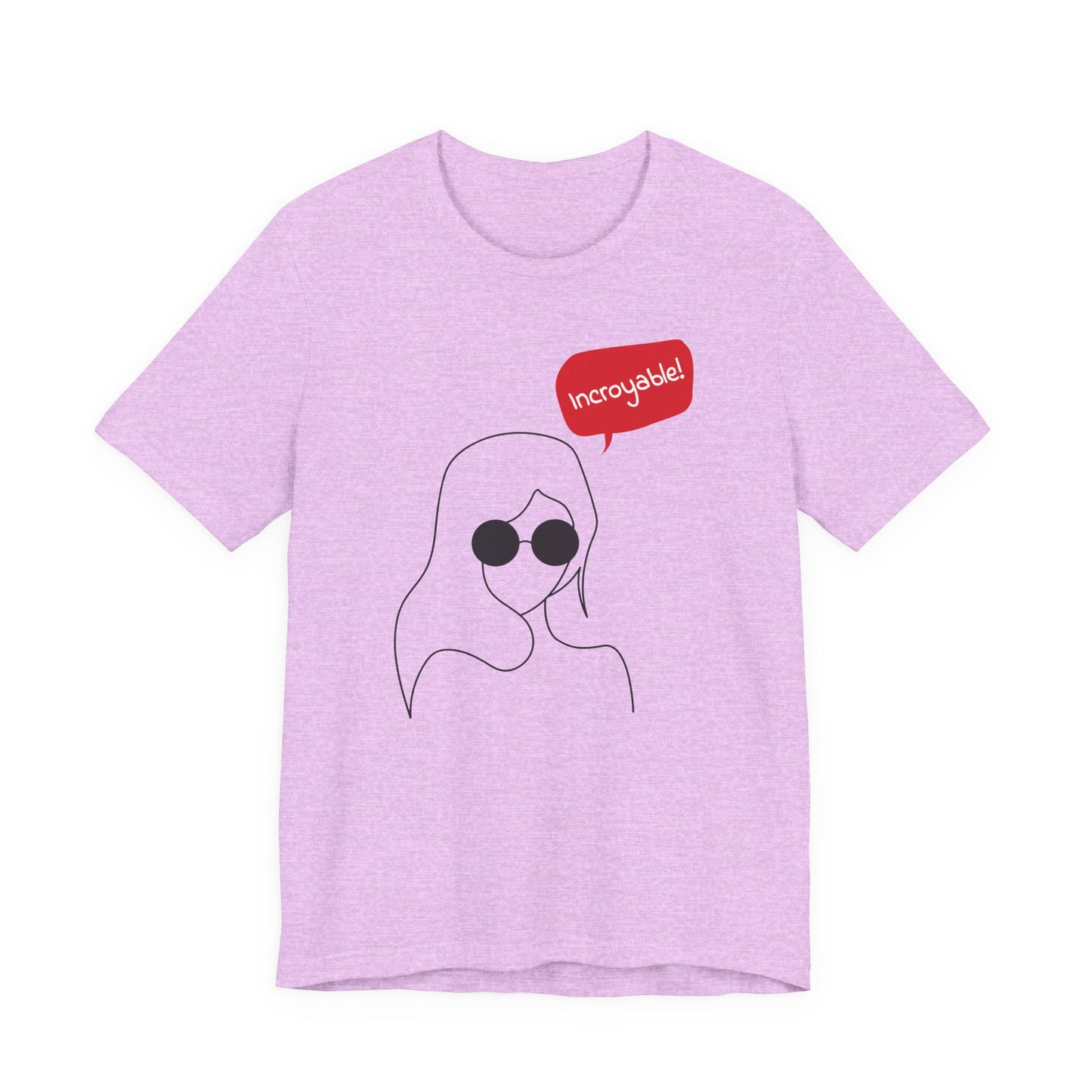 Incroyable Chic Girl - T-Shirt