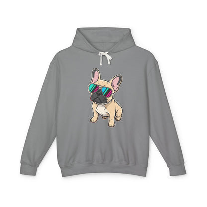 French Bulldog with Sunglasses - Hoodie