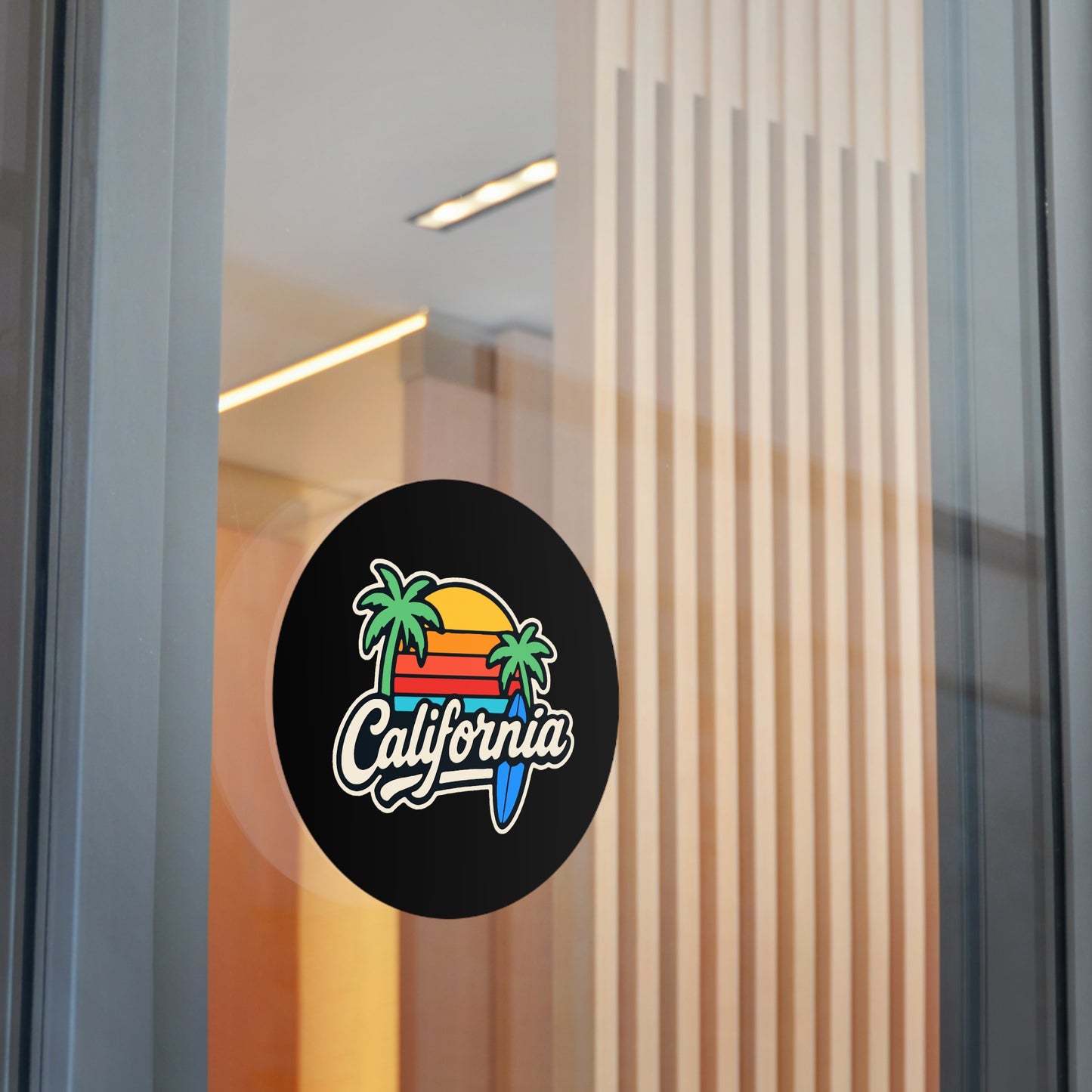 California Surf Vibes - Sticker