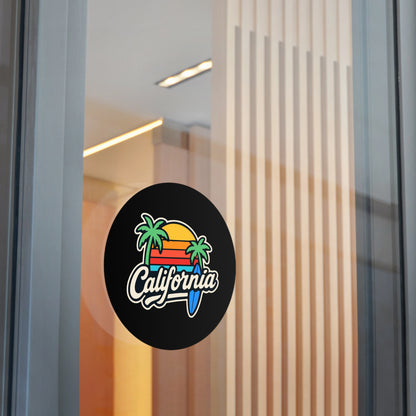 California Surf Vibes - Sticker