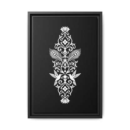 Hummingbird Soulmates - Framed Canvas