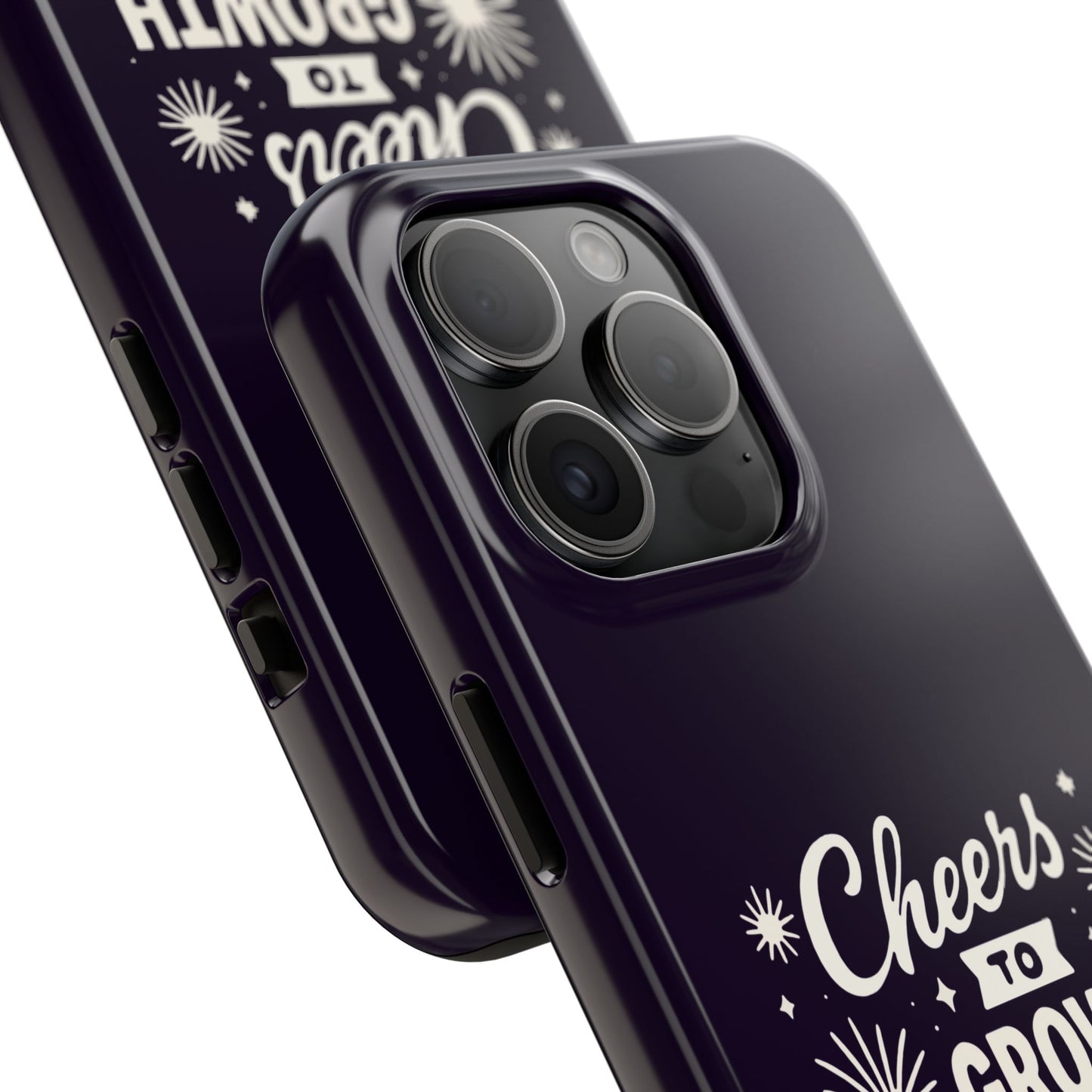 Cheers to Growth, Glow & Goals - Phone Case