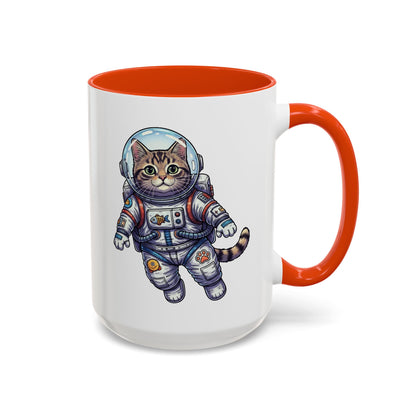 Astronaut Cat - Colorful Mug