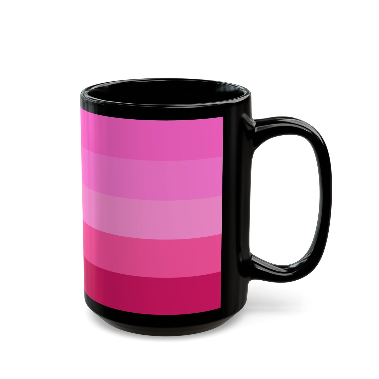 Valentine Rose Colors - Black Mug